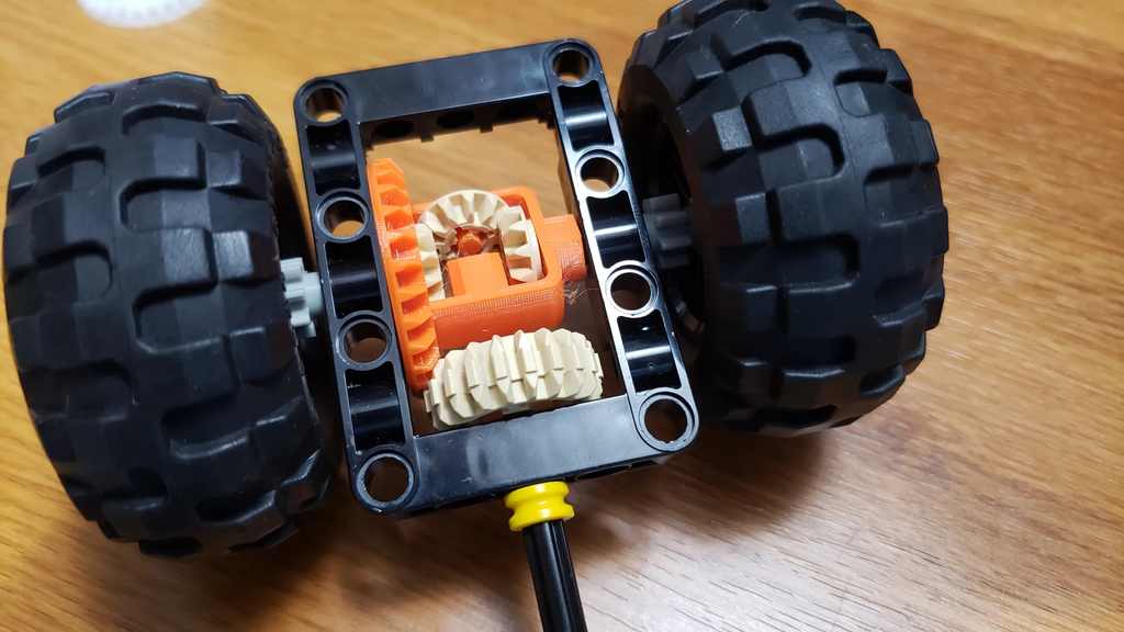 Lego Technic Differential v2 compatible