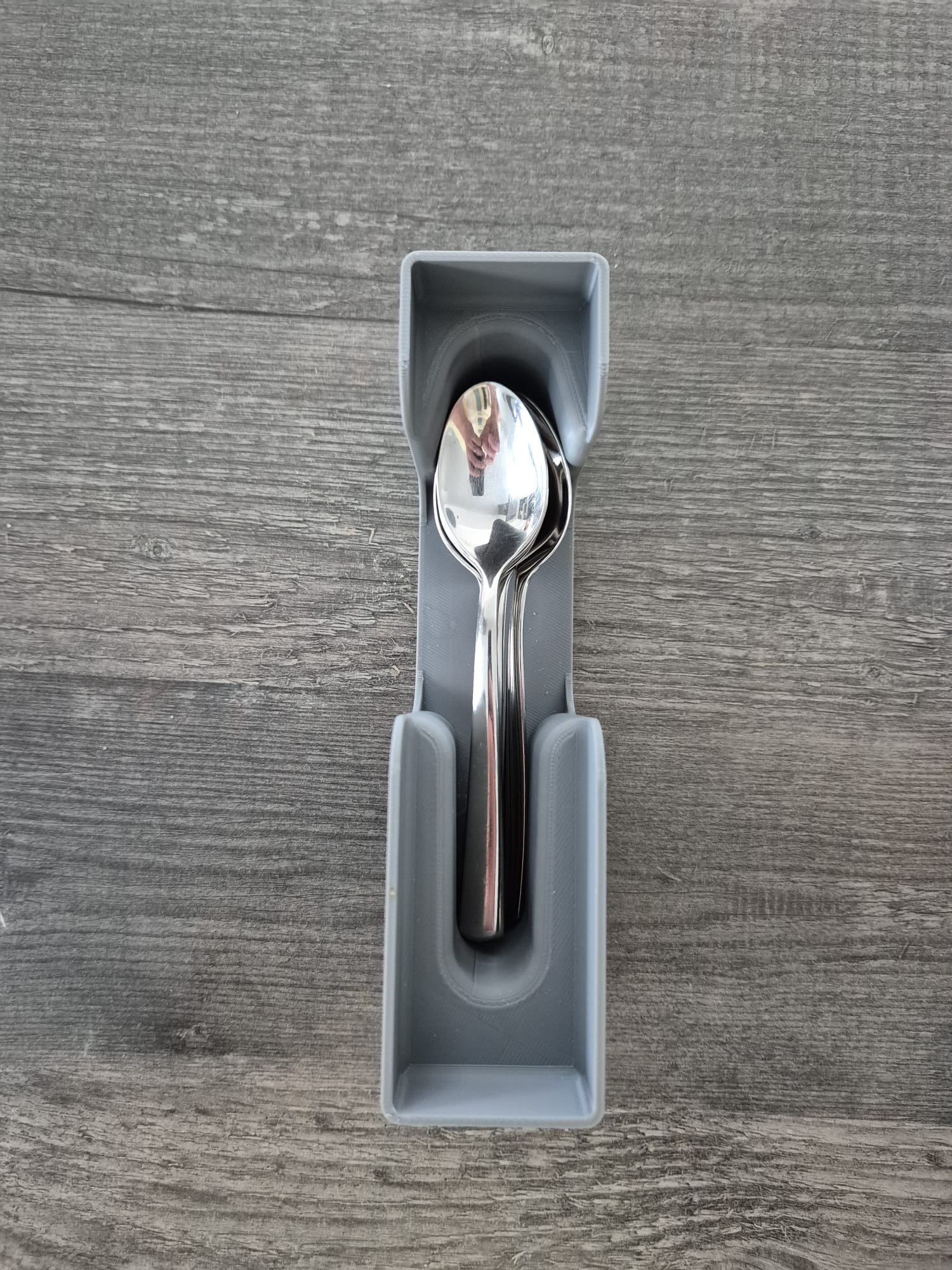 Gridfinity Kitchen Collection Tea Spoon Bin 4x1