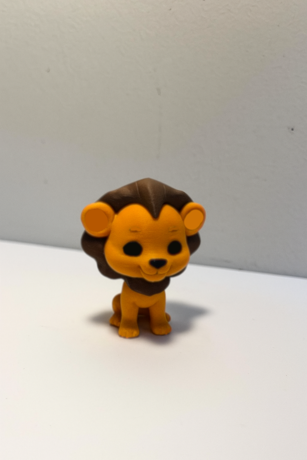Adorable baby lion