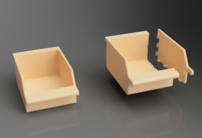 Hanging Storage Box for HSW, Multiboard and bare