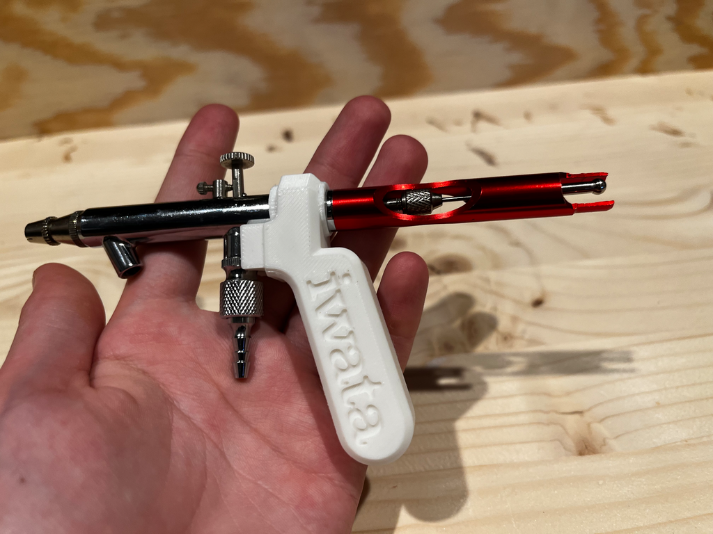 Airbrush Handle Remix (For Central Pneumatic)