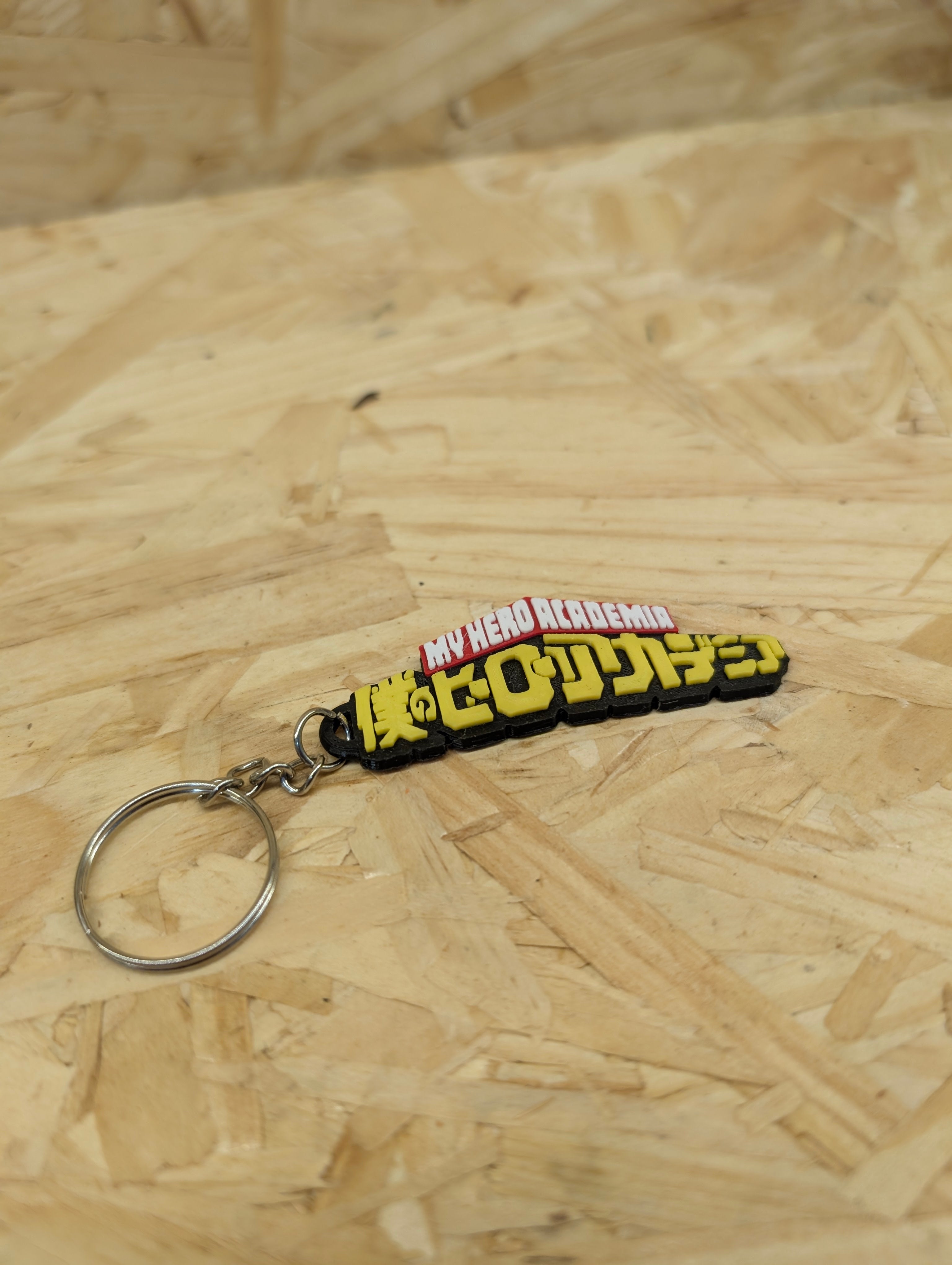 My Hero Academia Keychain Embossed