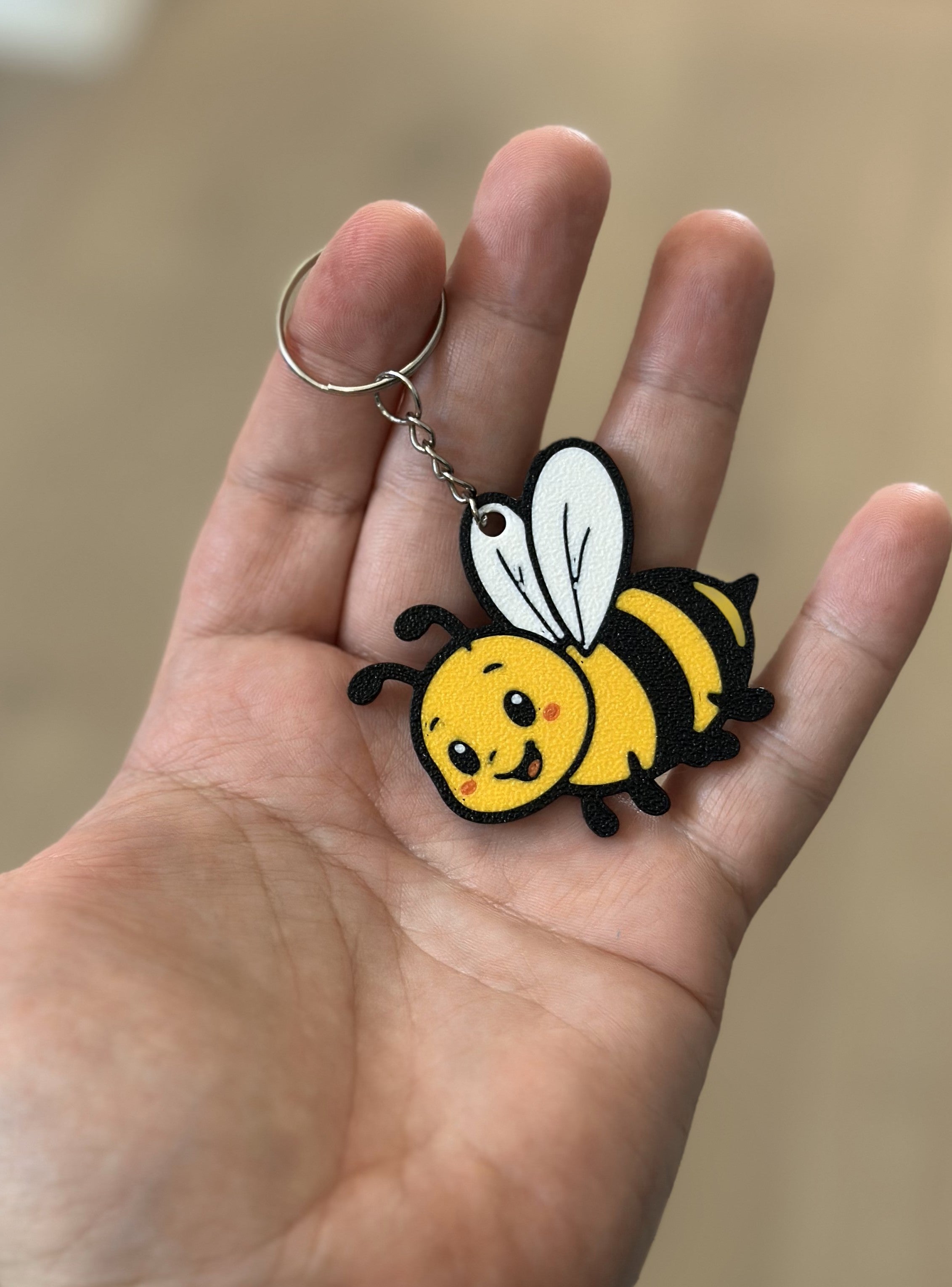 Bee keychain