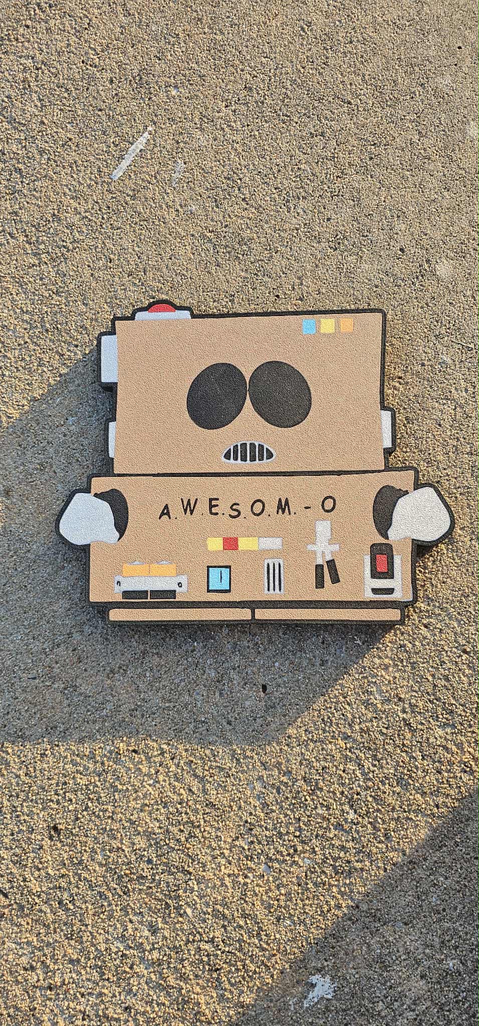 A.W.E.S.O.M.-O South Park Cartman Robot Lightbox