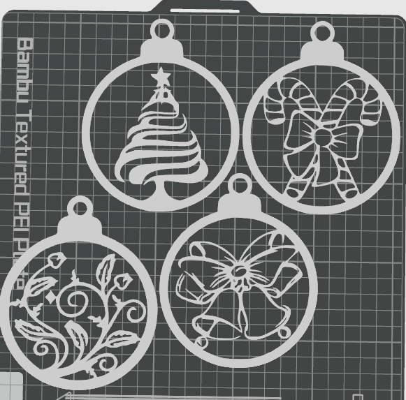 Christmas ornament pack