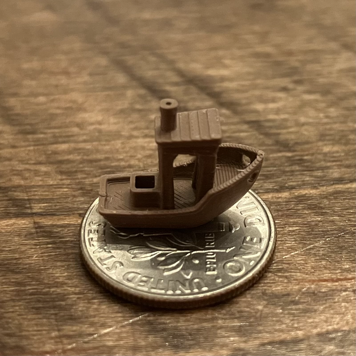 World's Smallest Benchy!