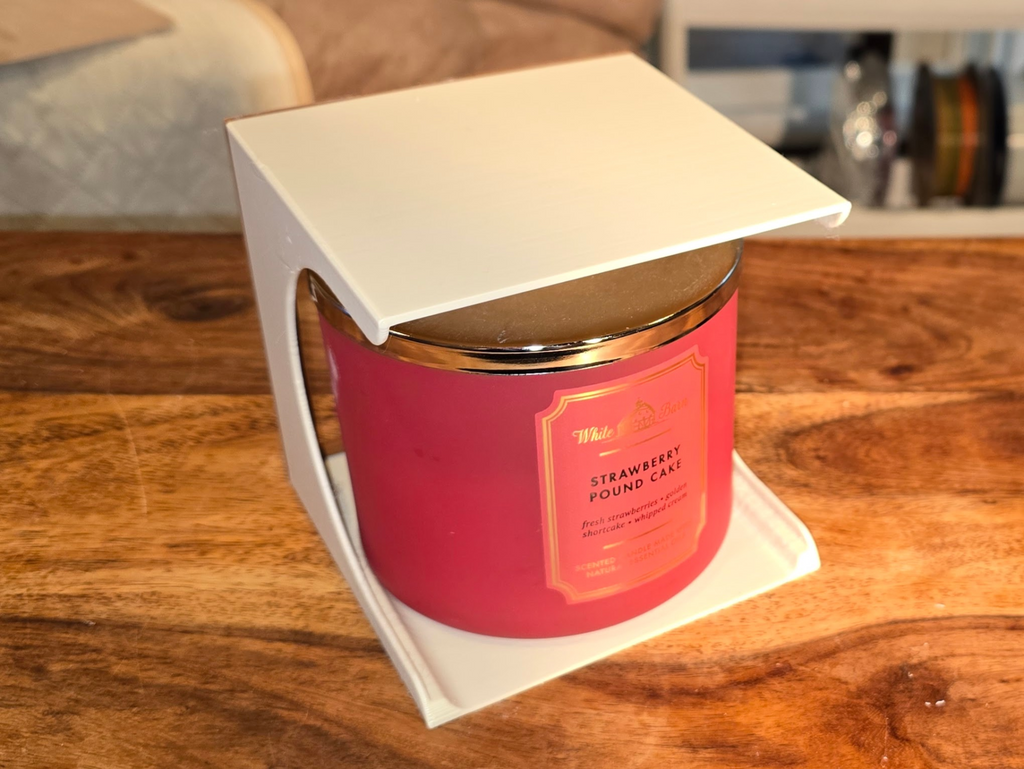 Bath & Body Works 3-wick candle shelves