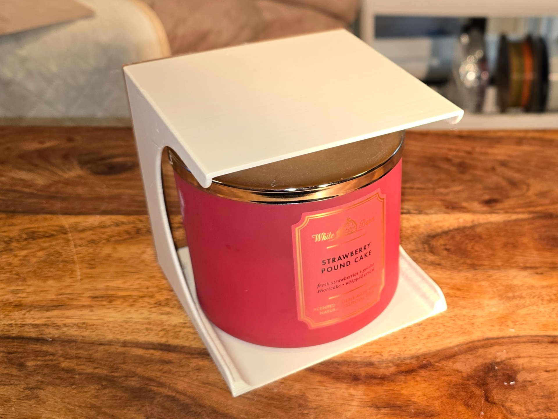 Bath & Body Works 3-wick candle shelves