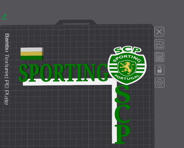 Sporting SCP door corner