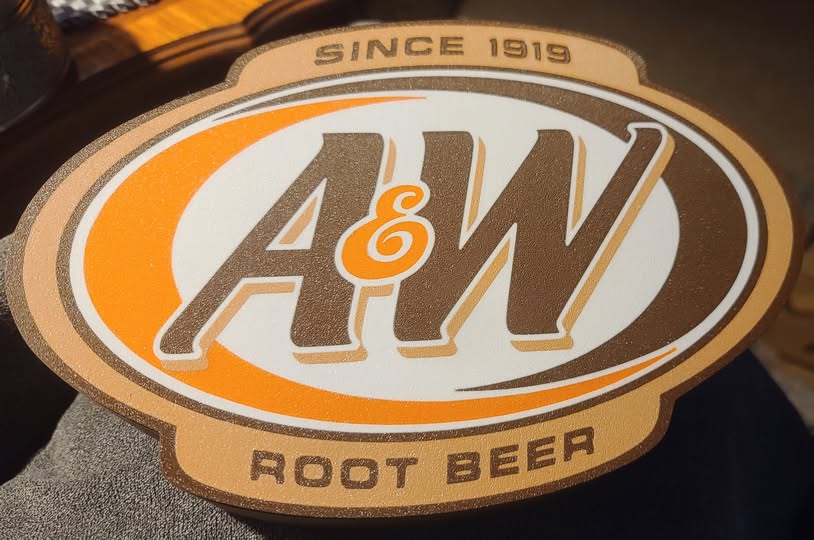 A&W Light Sign