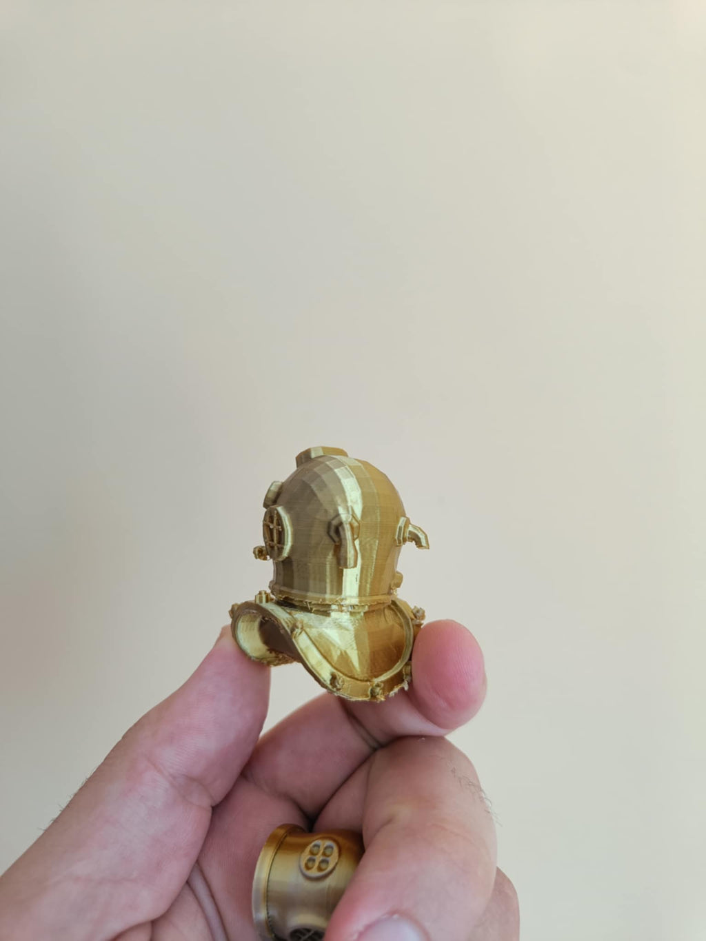 Diving Helmet Model and Keychain