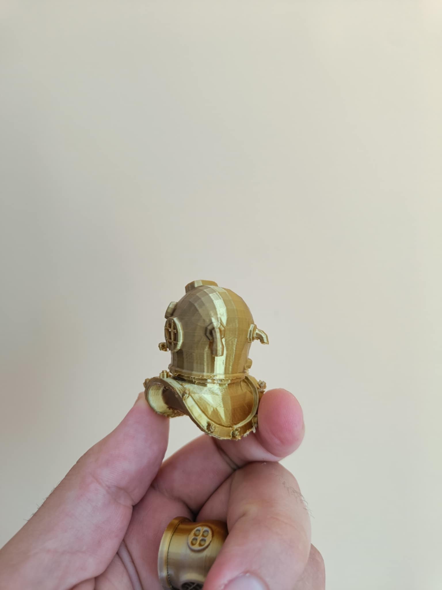 Diving Helmet Model and Keychain
