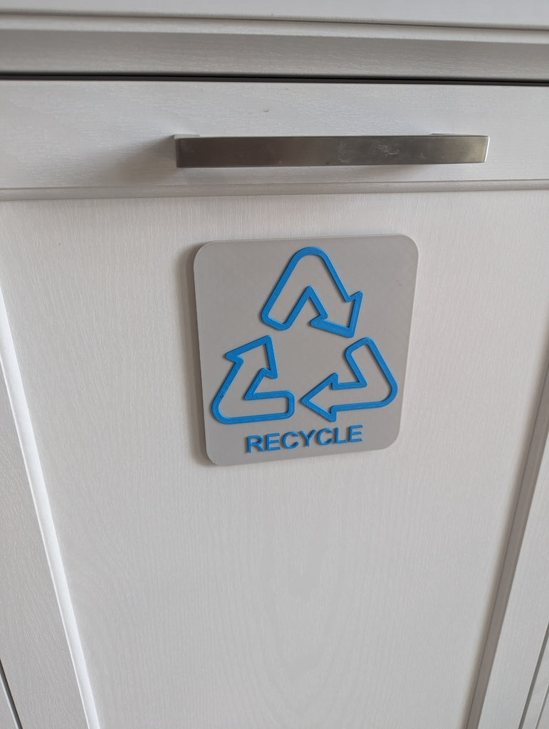 Trash / Recycling signs