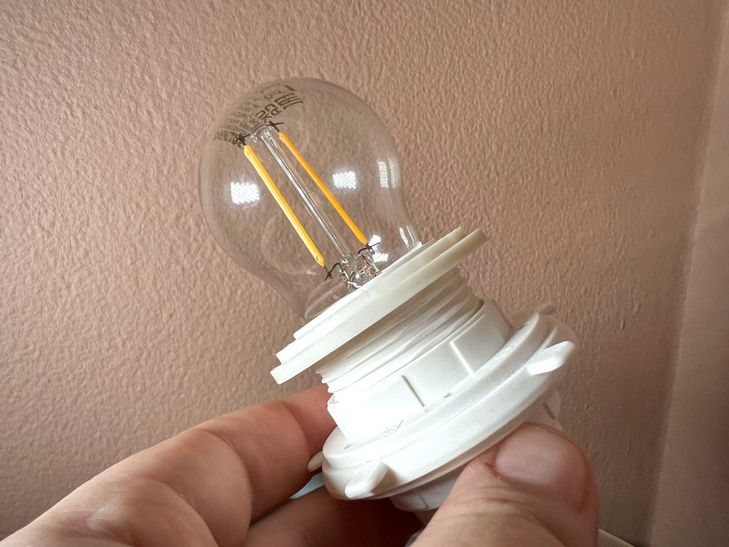 LED light bulb diffuser for Designer Moon Lamp