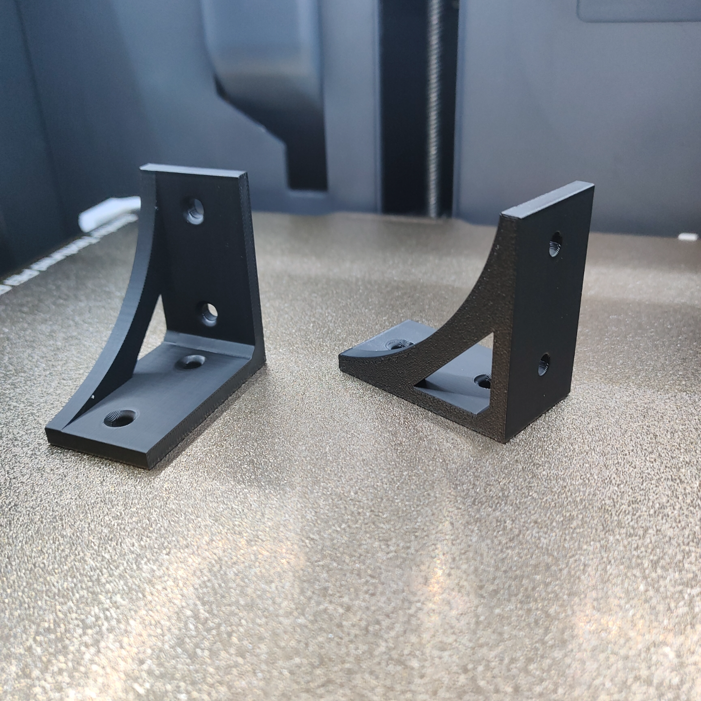 modern reinforced bracket 50x50x5mm