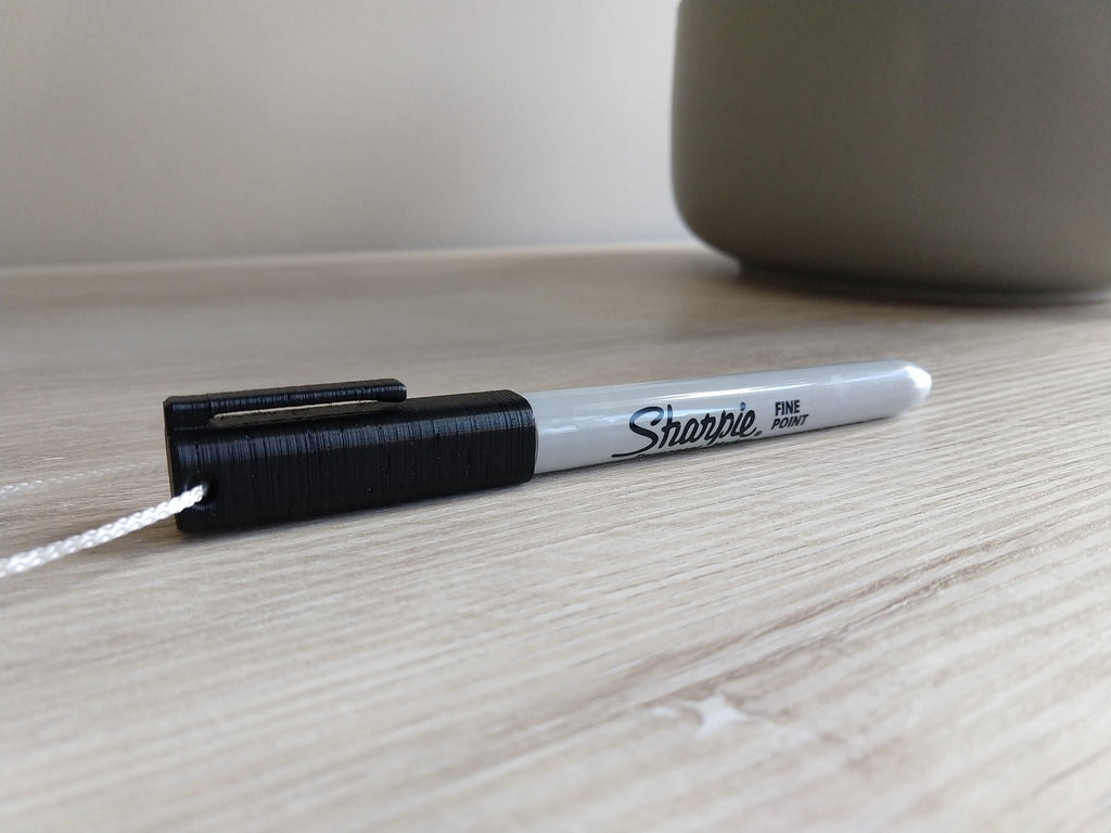 Sharpie Necklace Cap