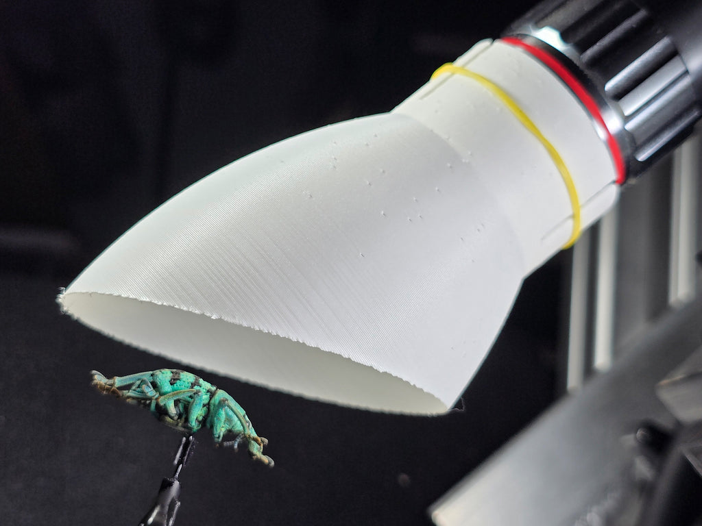 Customizable Lens Diffuser for Macro Photography
