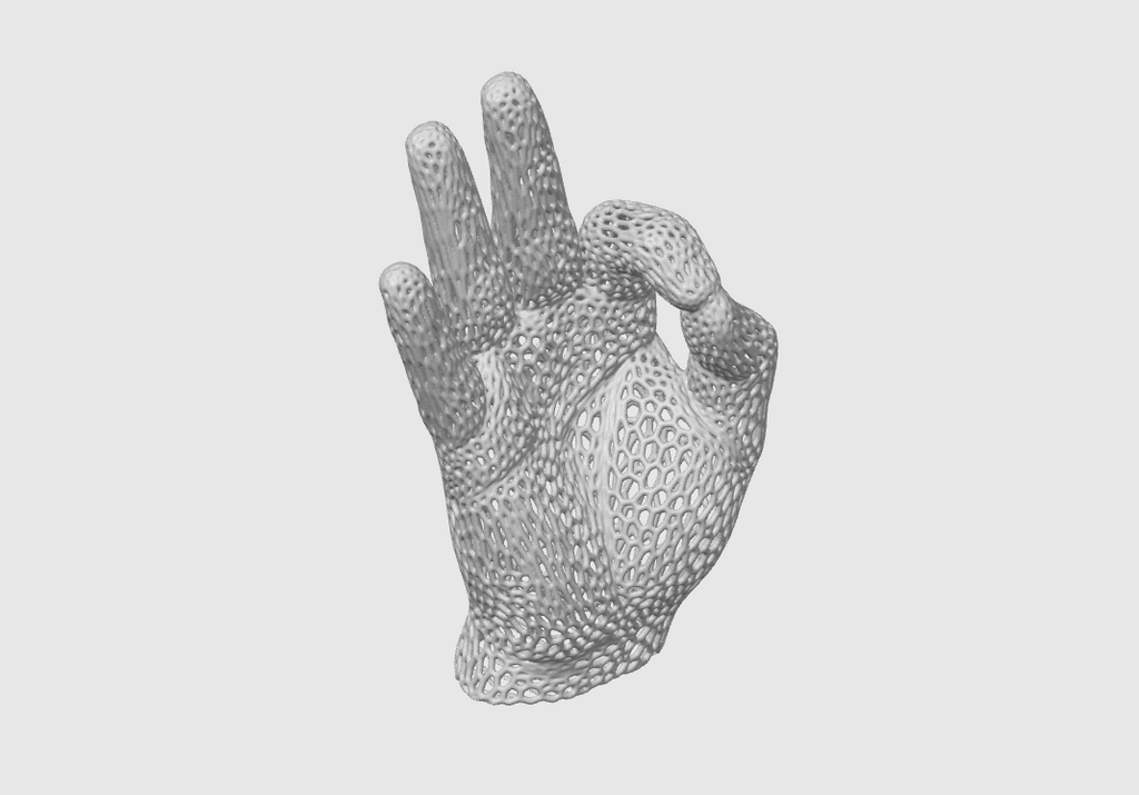 Bionic OK Hand - Voronoi