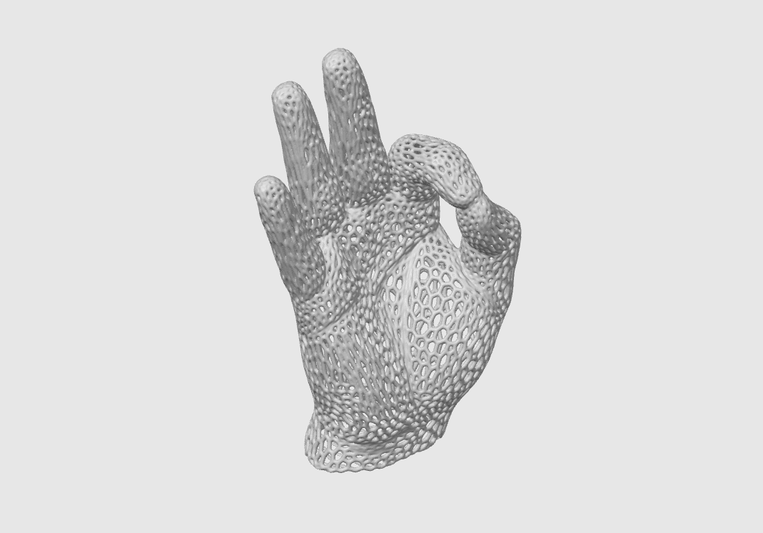 Bionic OK Hand - Voronoi