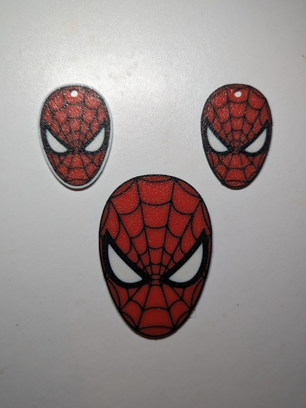 SpiderMan Head Plate COMMERCIAL USE