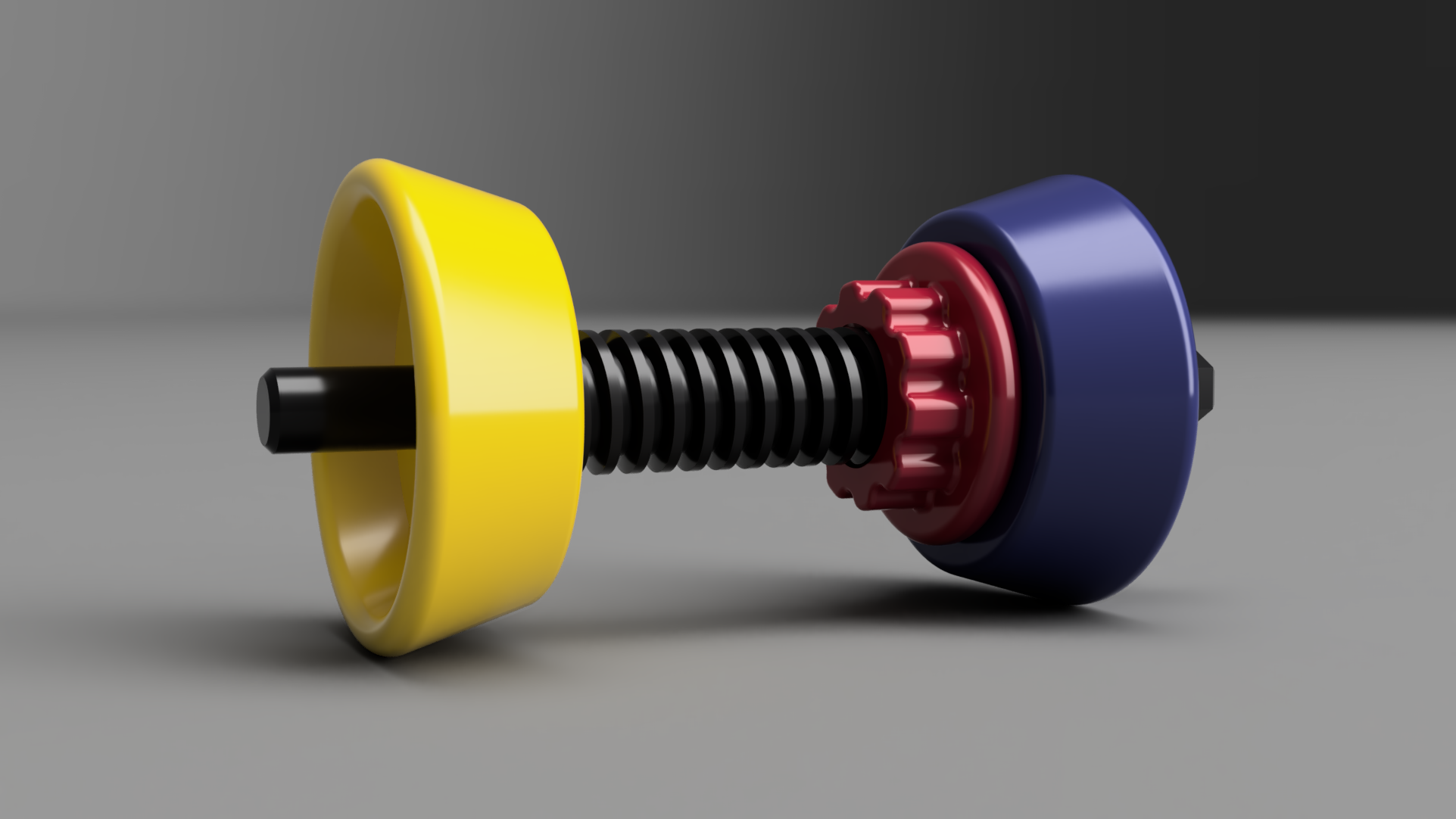 Spool winder for cordless screwdriver