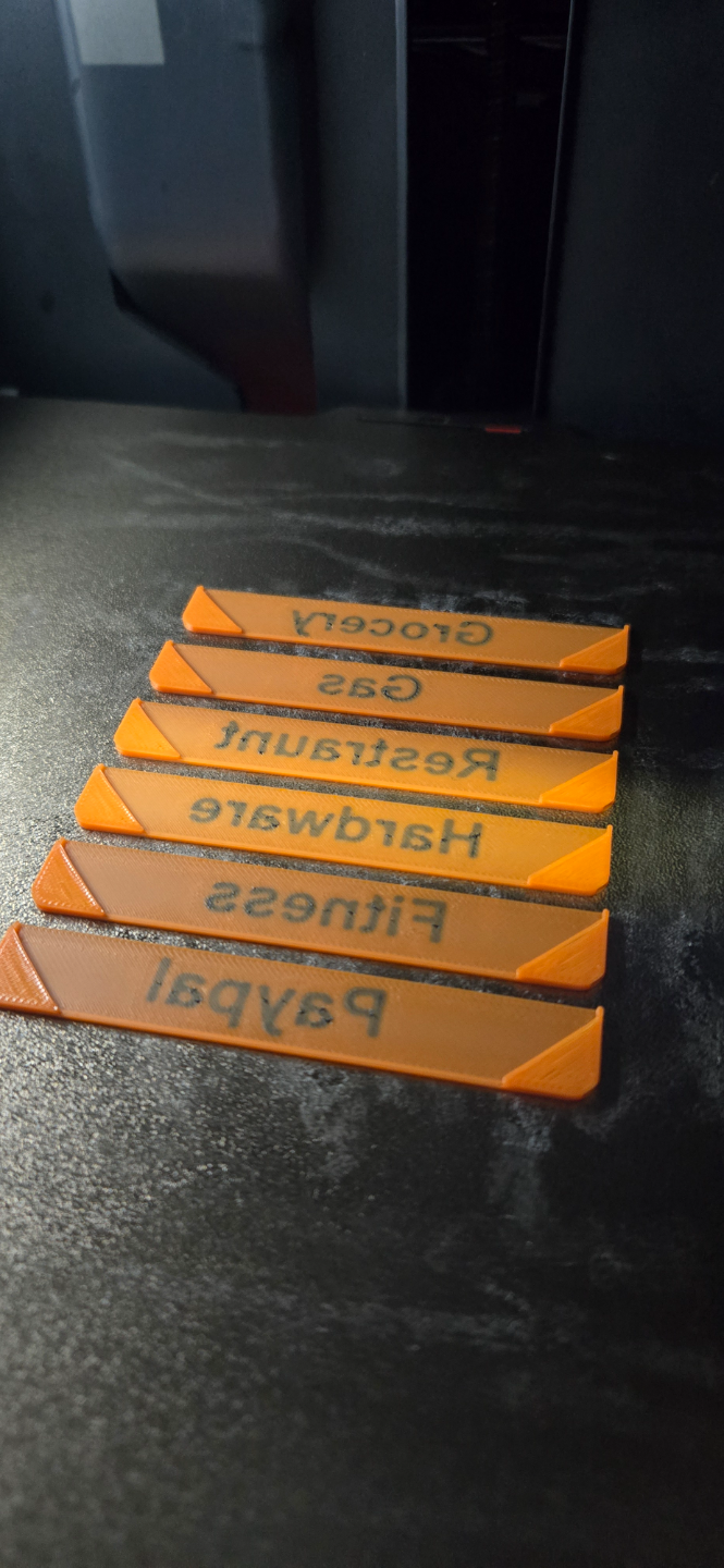 credit card tag