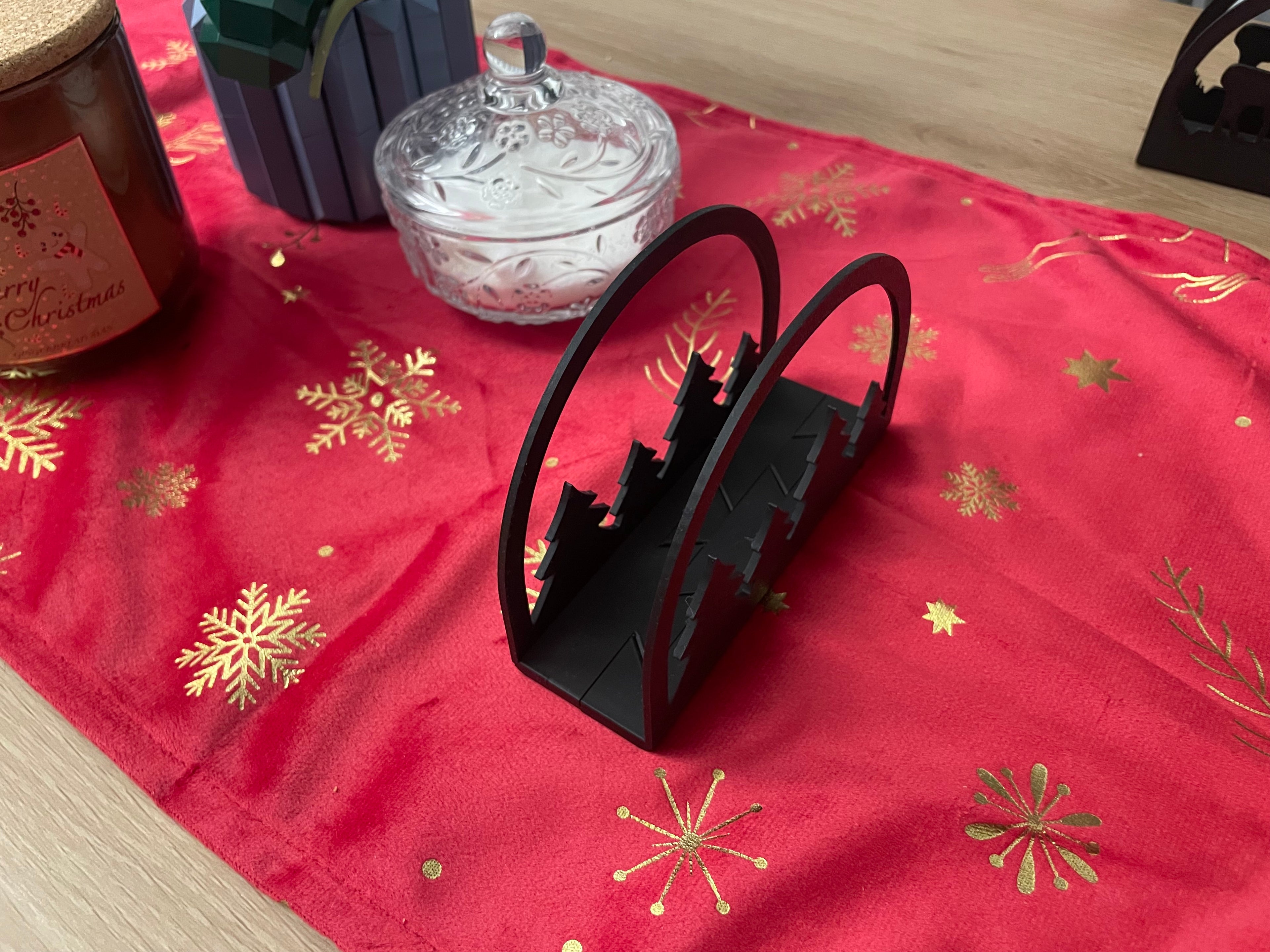 Christmas Napkin Holder Trees