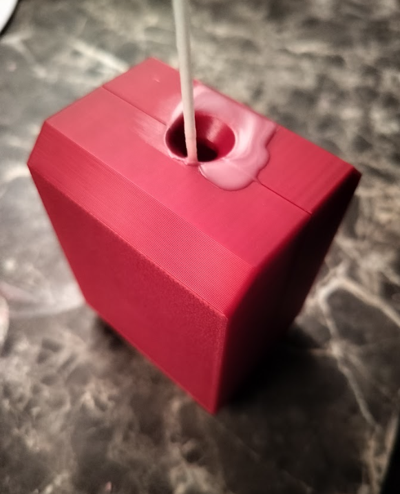 Ho ho gnome candle mold