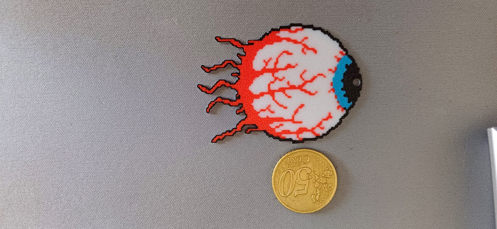 Eye of Cthulhu Keychain (Terraria)
