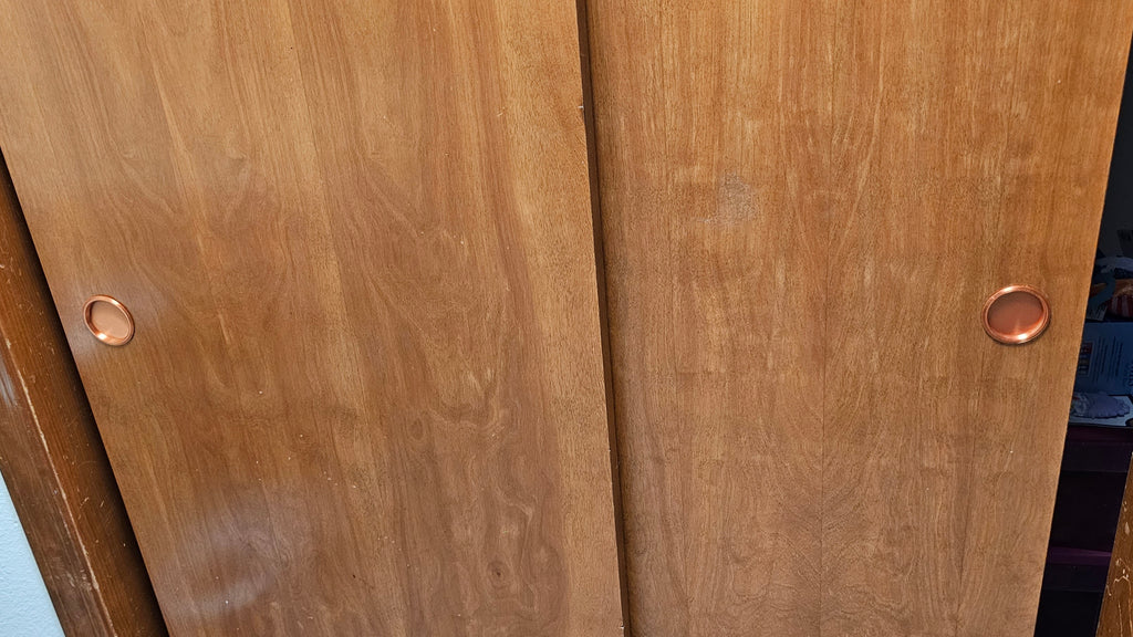 Recessed Sliding Closet Door Handle