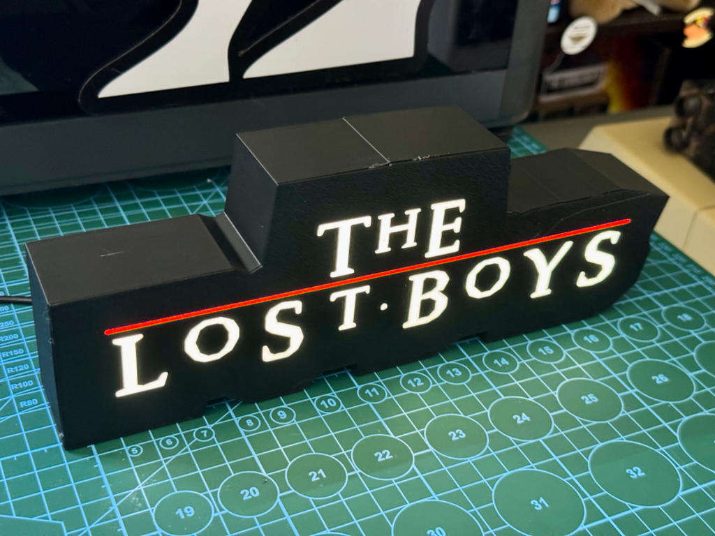 The Lost Boys - Logo Light Box / Lamp