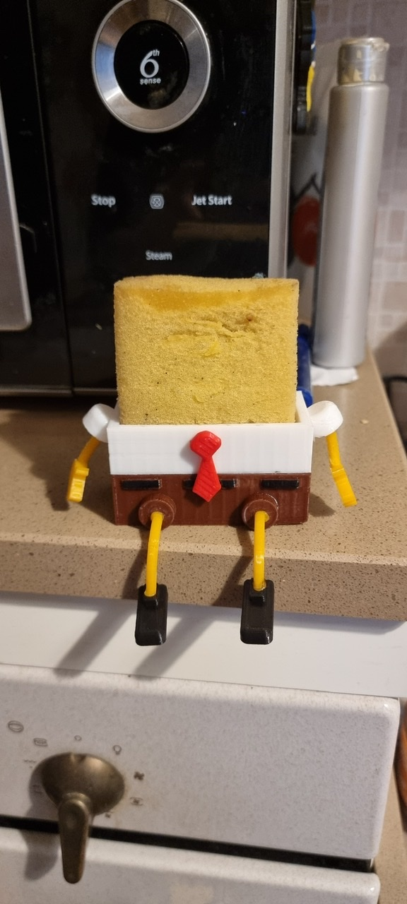 Spongebob sponge holder