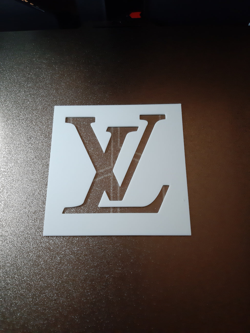 Louis Vuitton stencil