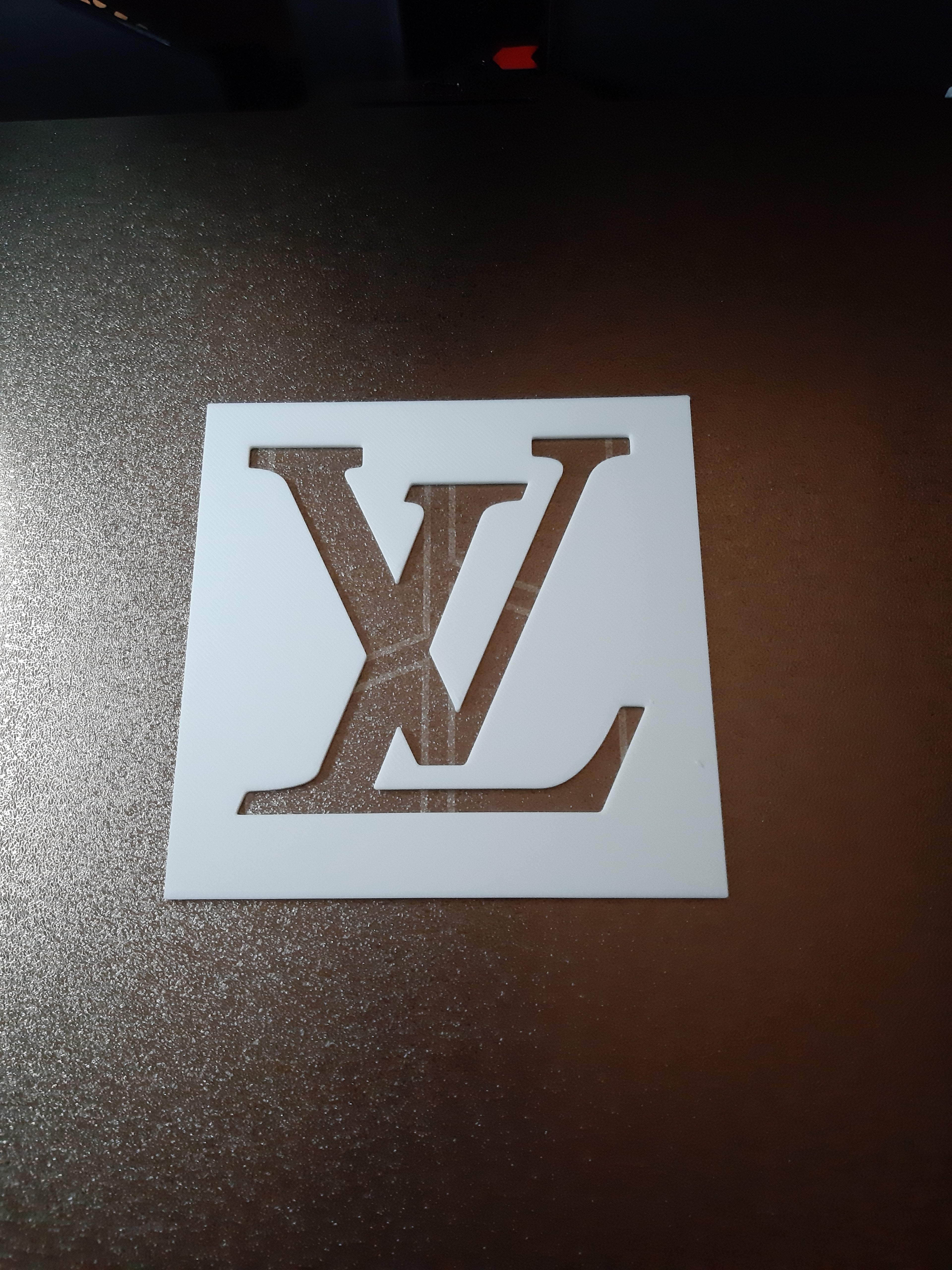 Louis Vuitton stencil