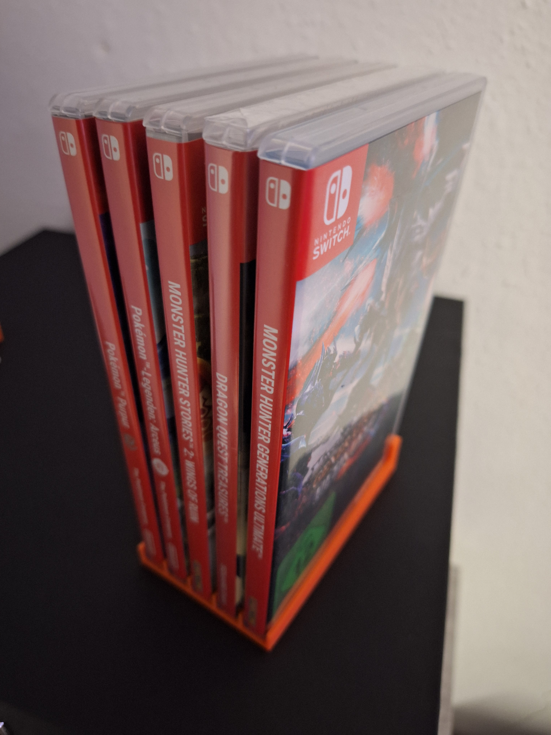 Switch Games Holder / Stand 5 or 10 games<50min V2