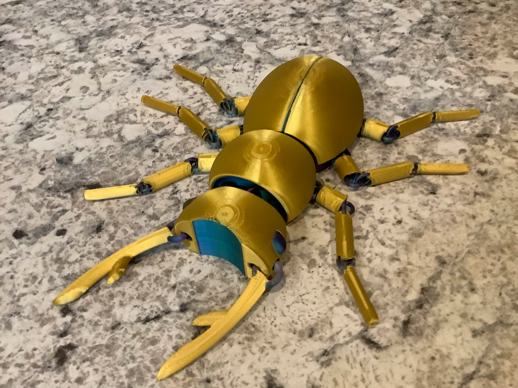 Articulated Stag Beetle