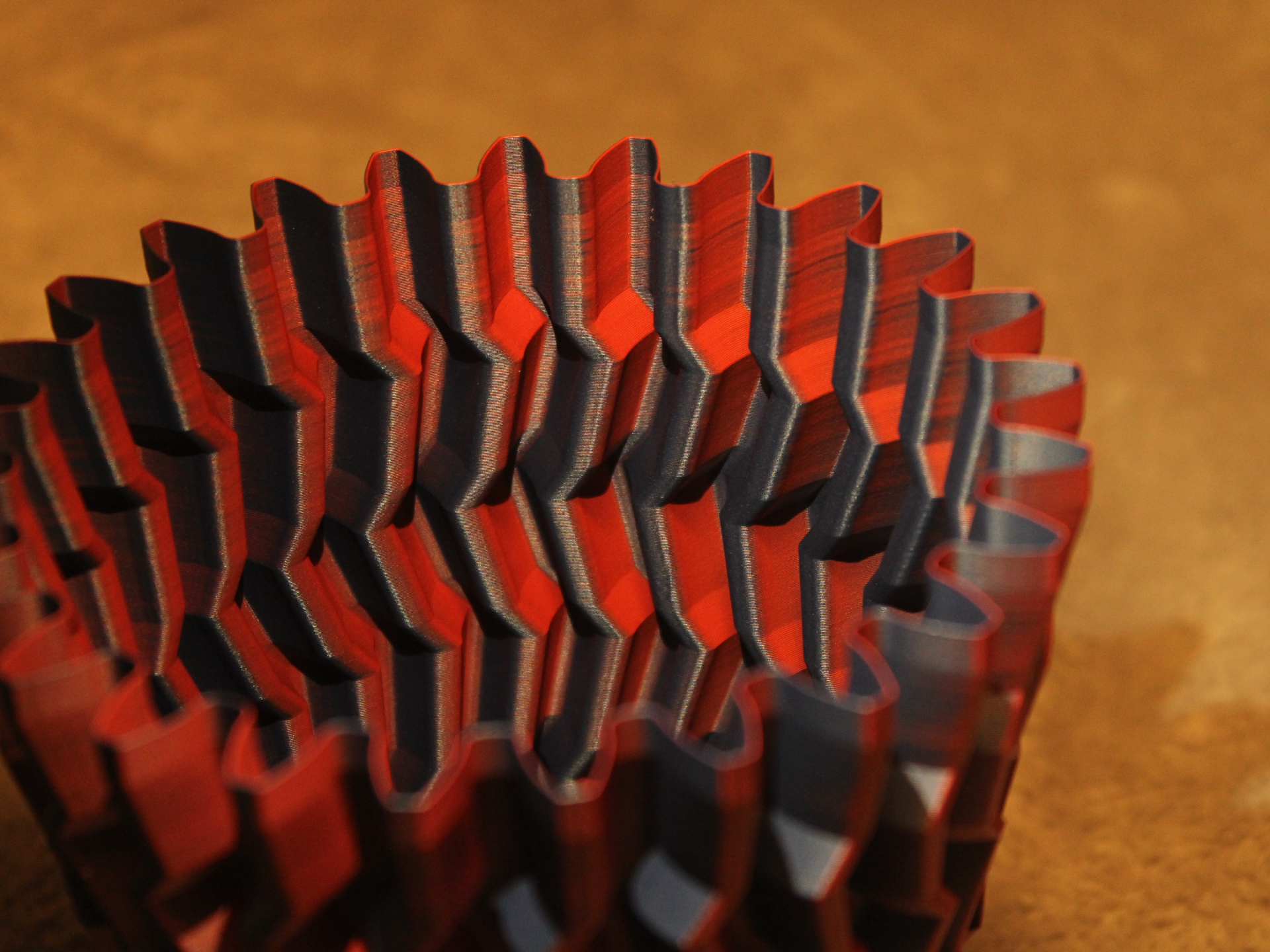 Spiral Gear Vase