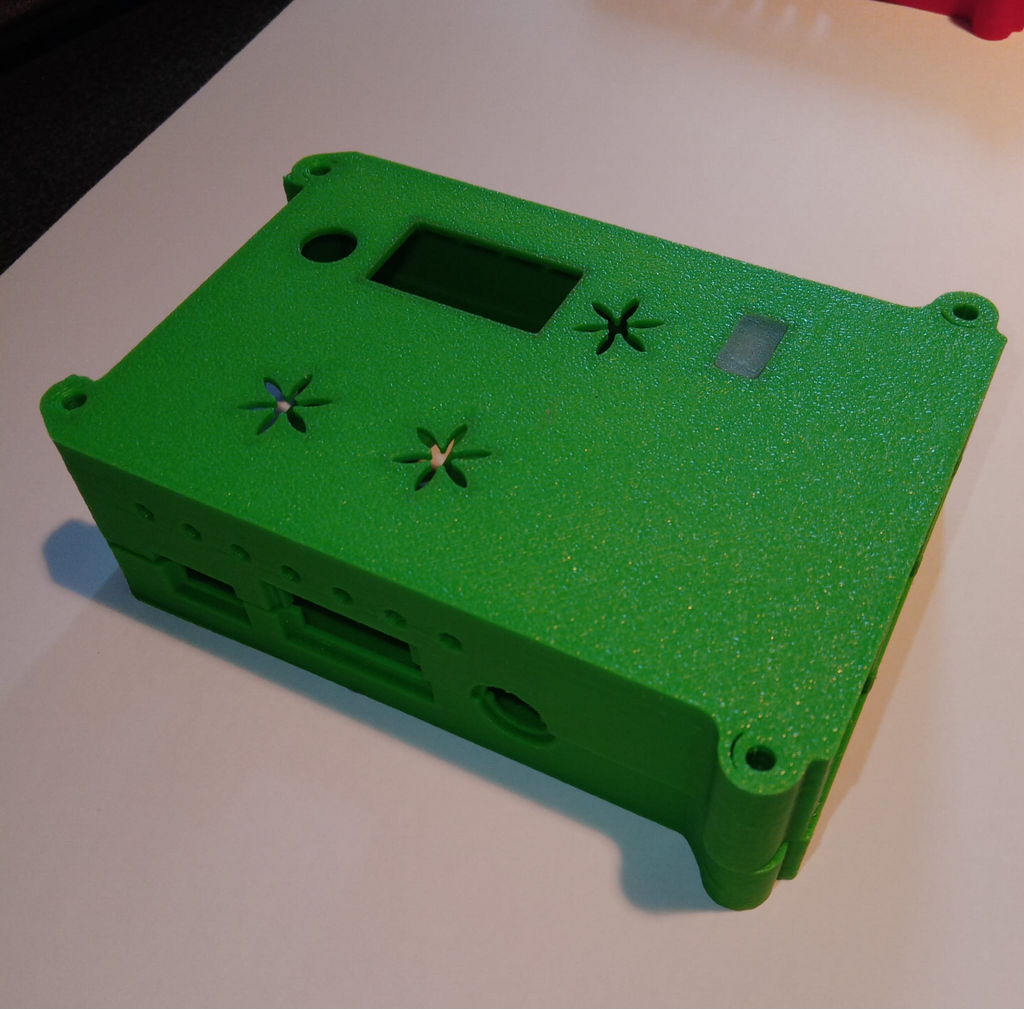 case hotspot con display raspberry PI3