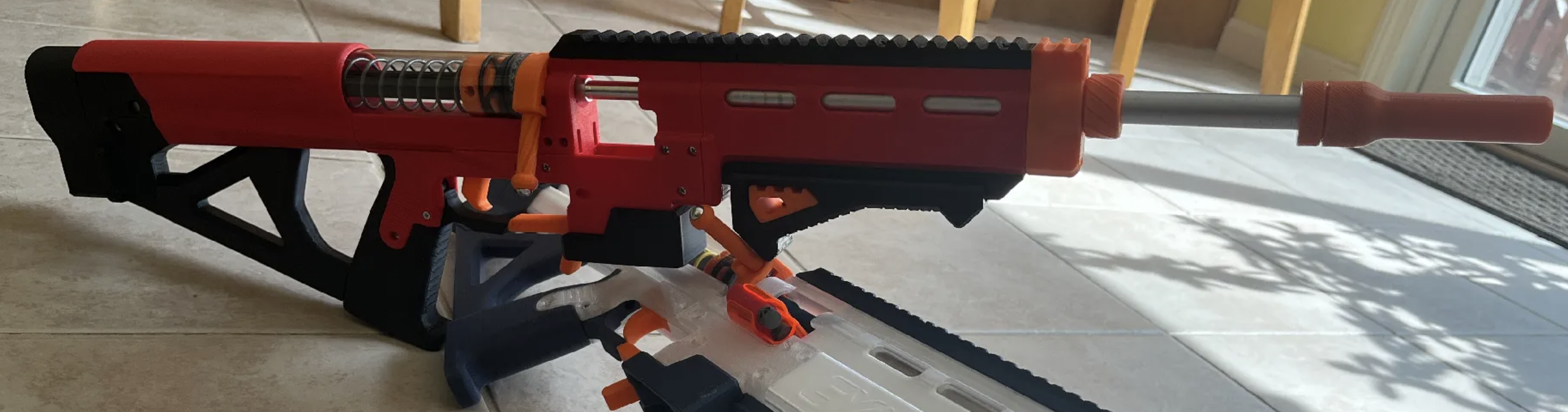 The cynthia nerf blaster by sillybutts