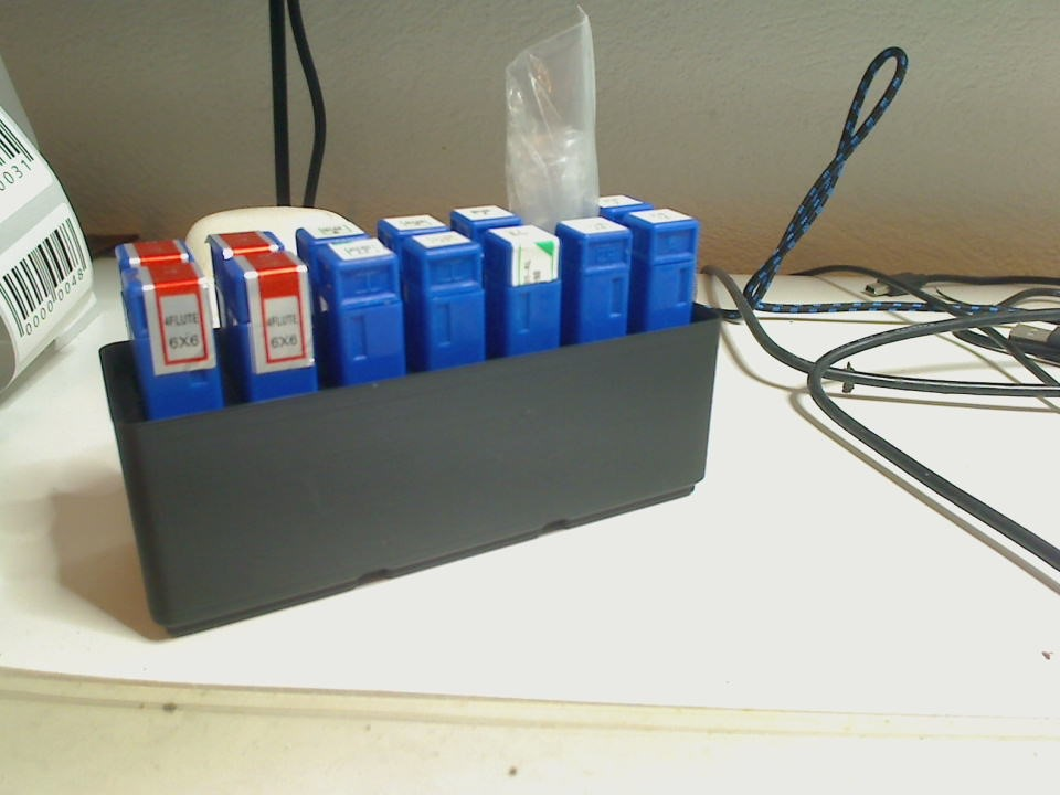 Gridfinity End Mill Holder