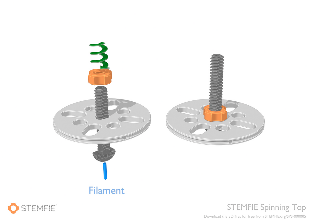 STEMFIE Spinning Top [washer]