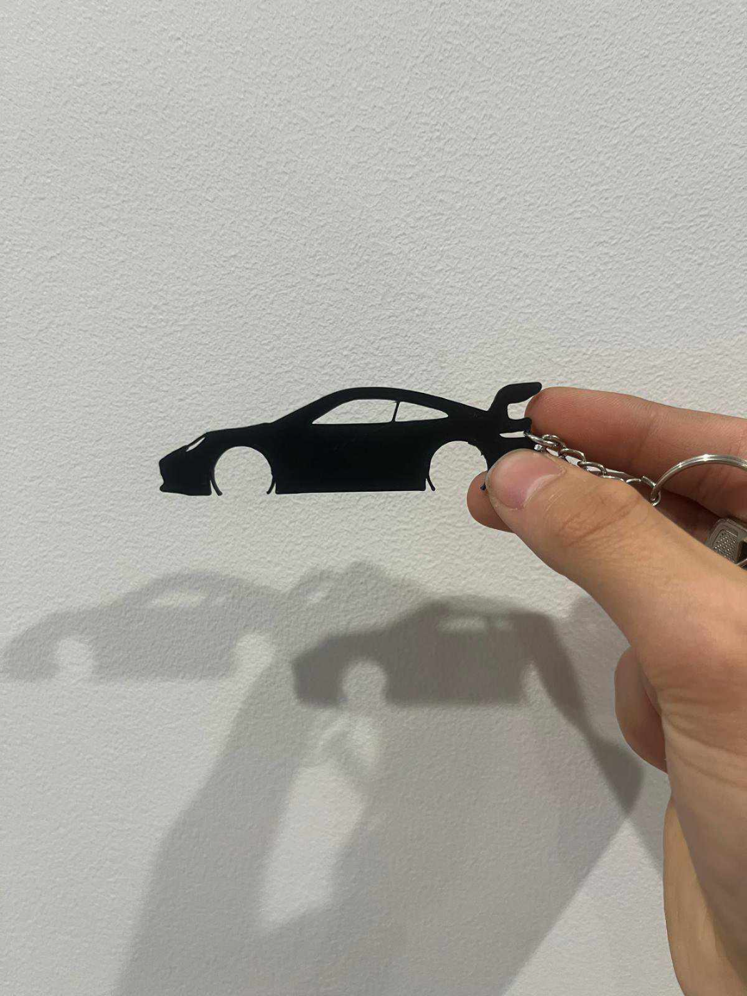 Porsche 911 GT3 RS keychain