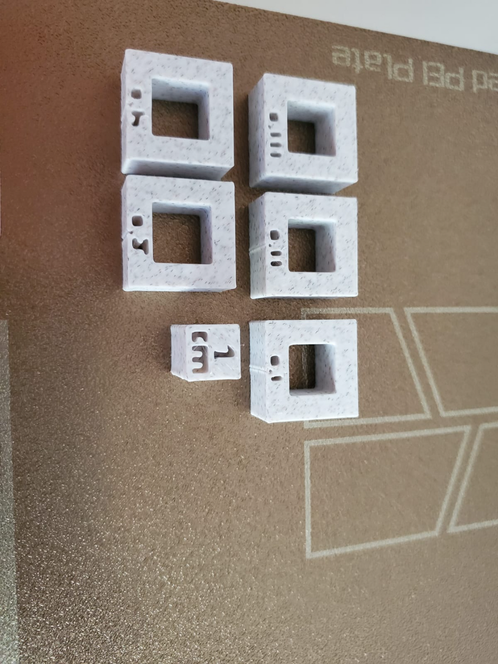 Tolerance test for A1Mini , Nozzle 0.4