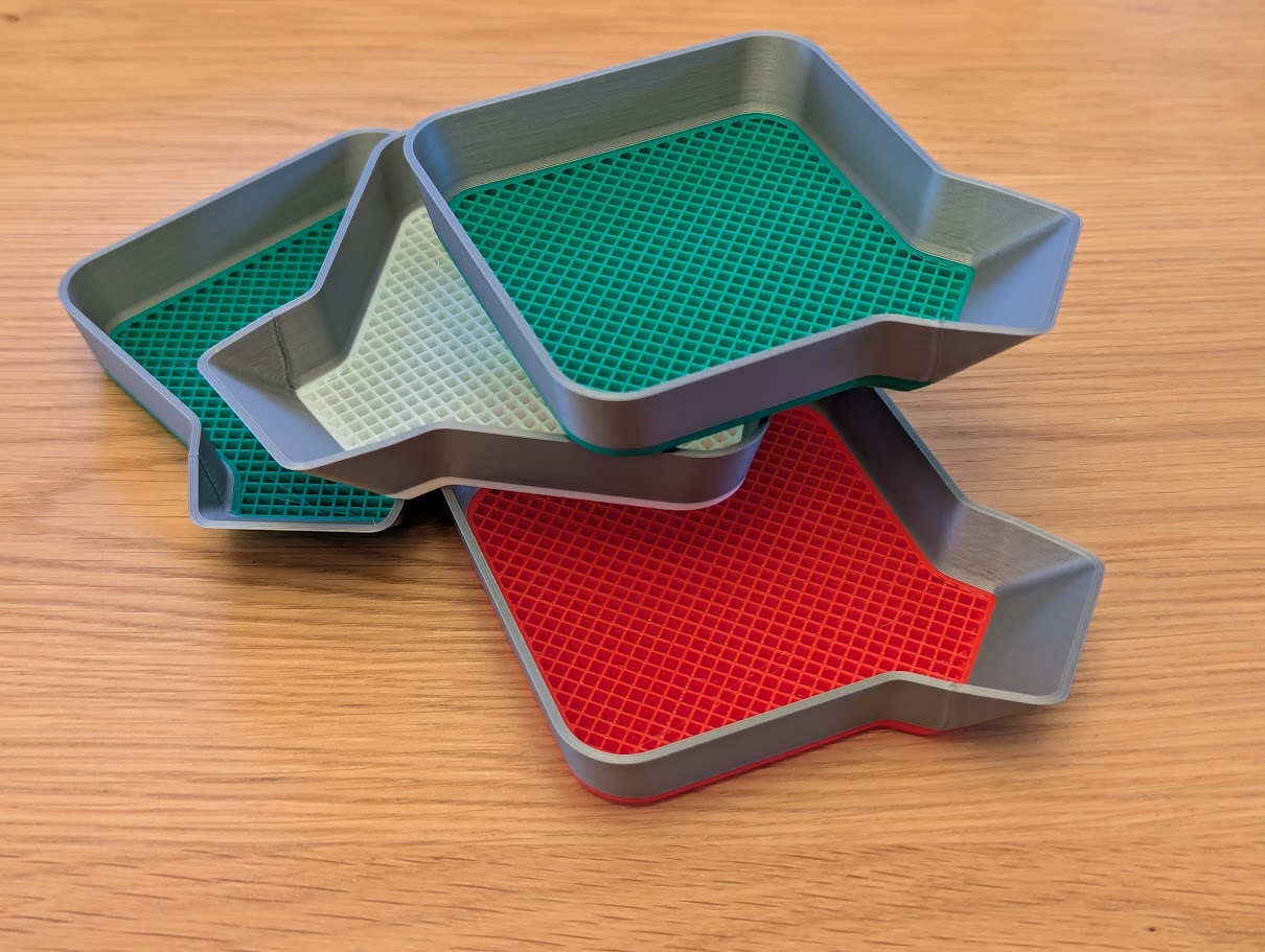 Stackable Game Bits Funnel Tray - Remix