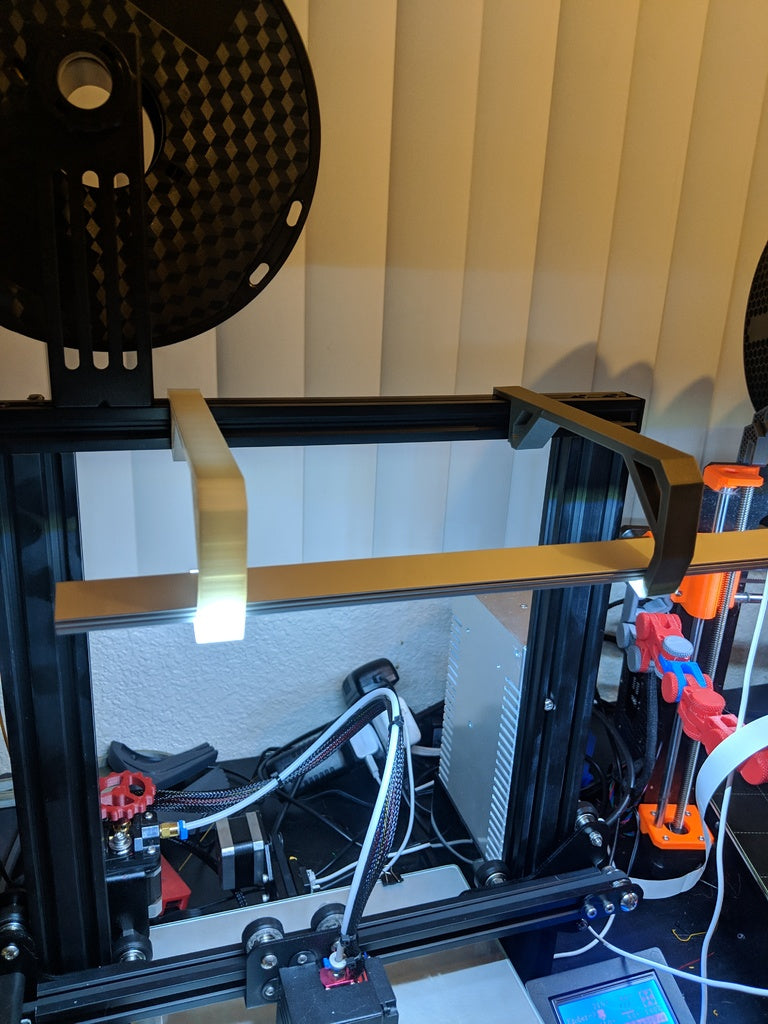 Ender 3 Light Bar Bracket