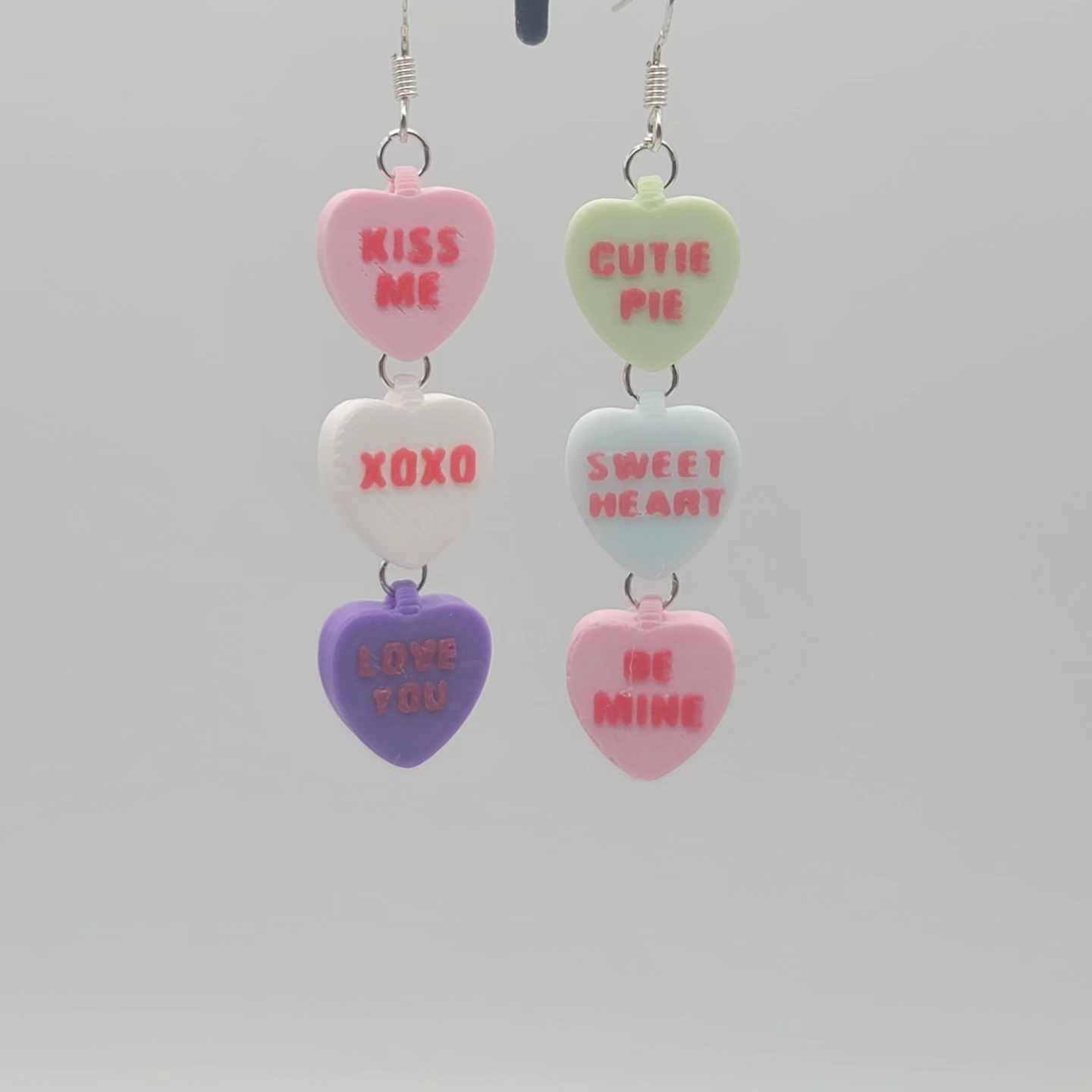 Conversation Heart Earrings