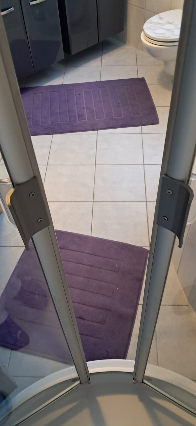 Duschgriff für rahmenlose Duschtüre