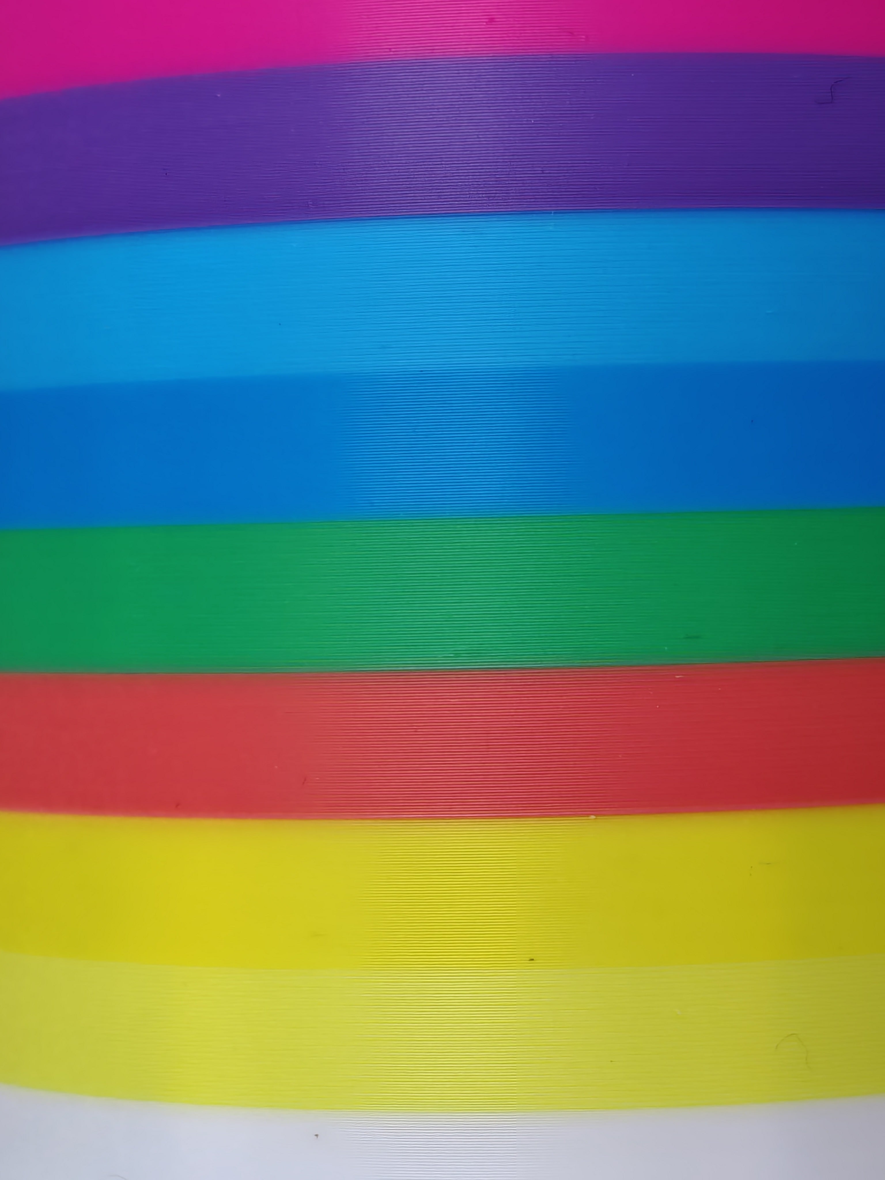 CYMW Color Mixing Test 10 Colors with 4 Filaments