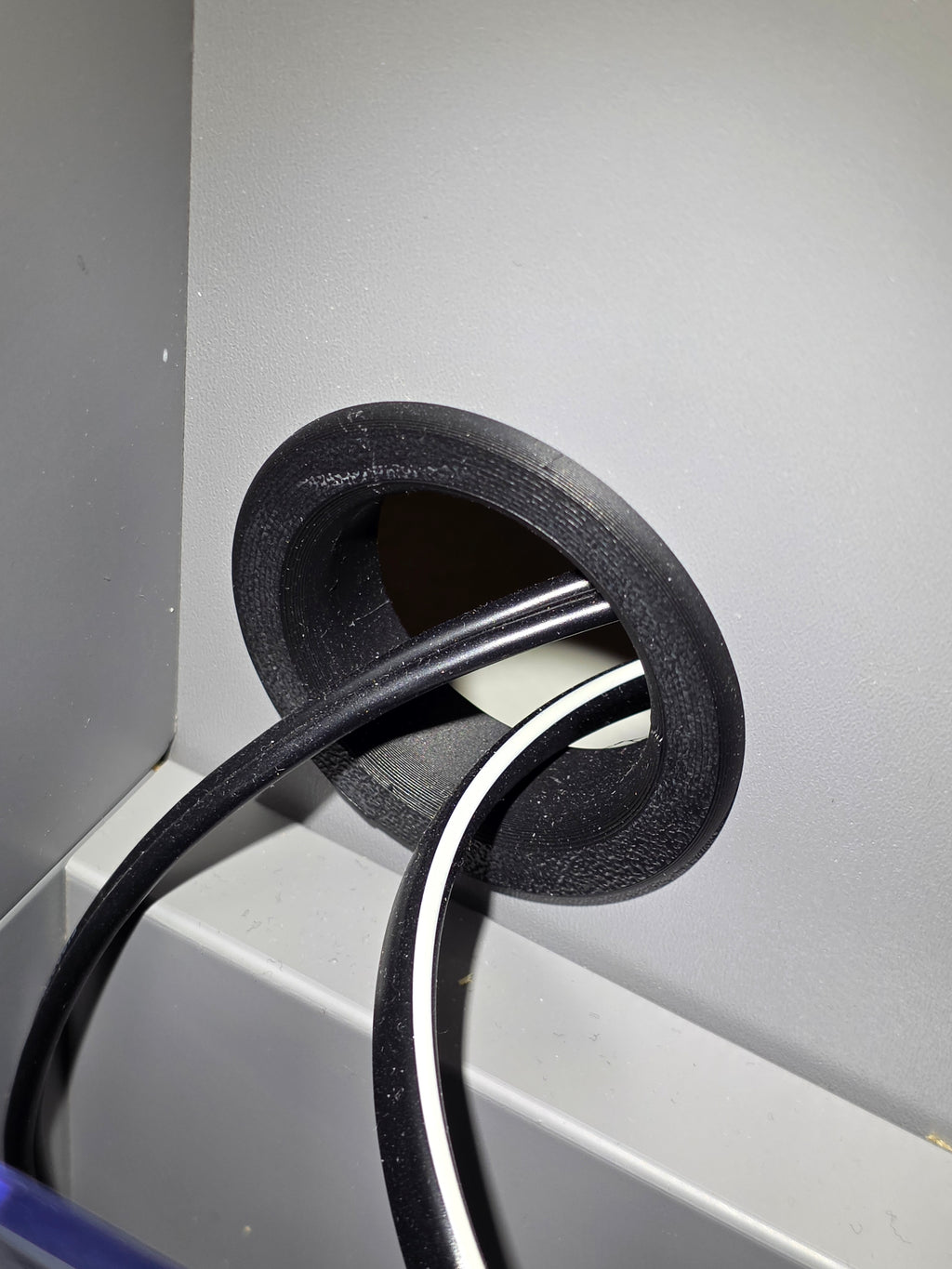 Cable Passthrough for Thin Panels