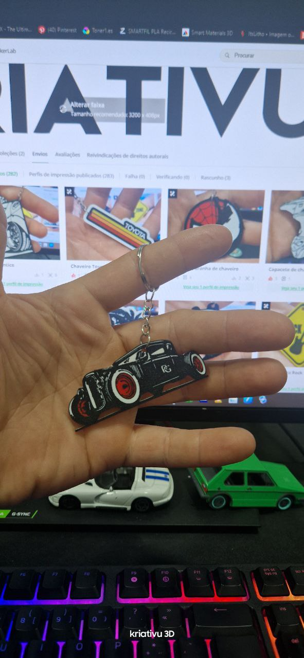 Keychain car